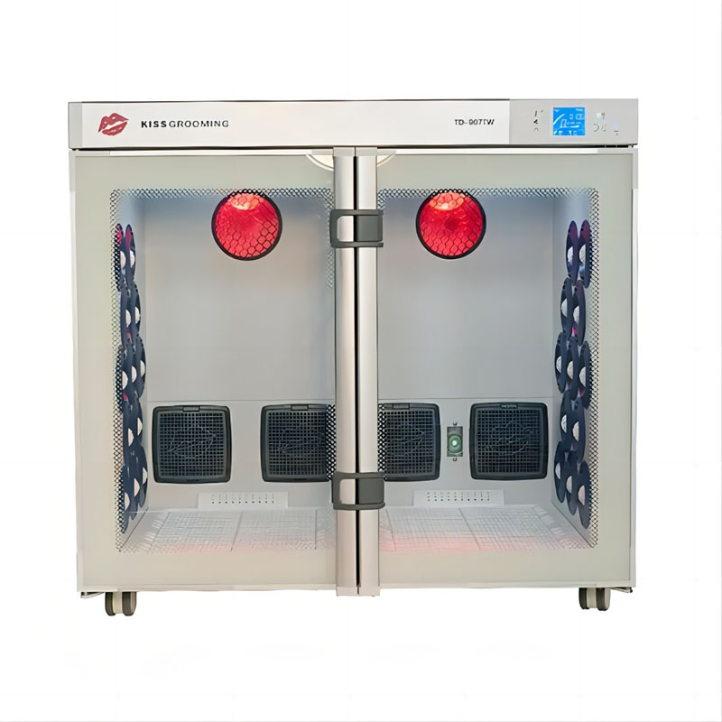 Kotak Pengeringan Perawatan Hewan Peliharaan Pintu Ganda