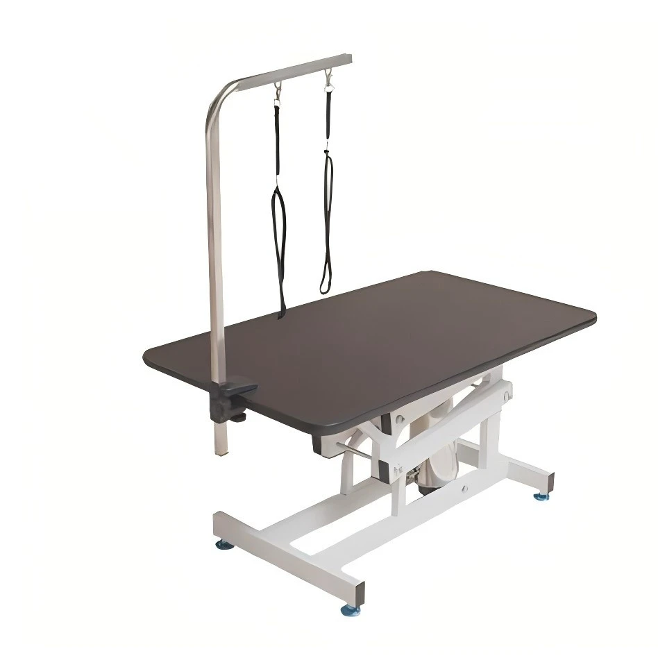 Meja Kecantikan Perawatan Hewan Peliharaan Lipat Dokter Hewan Pengangkat Hidraulik untuk Anjing